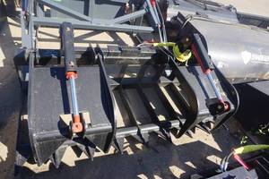 Universal Mount Bobcat Skid Loader Skid Steer 74 Extreme Heavy Duty Root Grapple Bucket