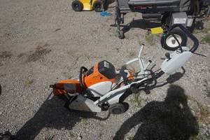 Stihl Model TS700 Walk Behind Power Concrete Saw