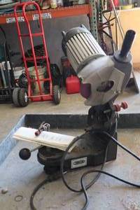 lot 800 image: Oregon Electric Bench Model Saw Chain Grinder 511A