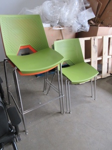 lot 654 image: ERG STOOLS AND CHAIRS