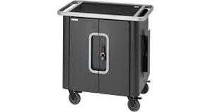 lot 1 image: Bretford PowerSync iPad Charging Cart 30 Ports HB716LLA Apple Configurator