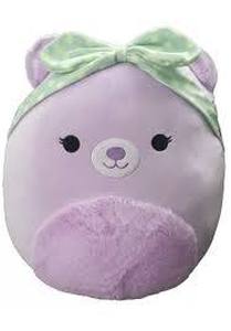 lot 9 image: Squishmallows Official Kellytoy Squishy Soft Plush 16 Inch, Silvy the Bear