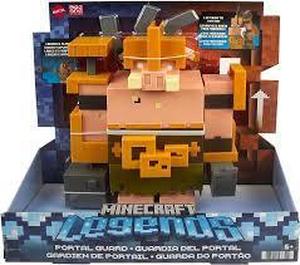 lot 23 image: Minecraft Legends Portal Guard Action Figure, Ages 6