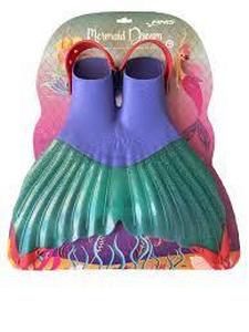 lot 40 image: Finis Kids Mermaid Dream Fin - PurpleGreenRed