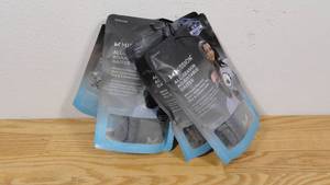 lot 131 image: Set of 4 Mission All-Season Adjustable Gaiters-Gray