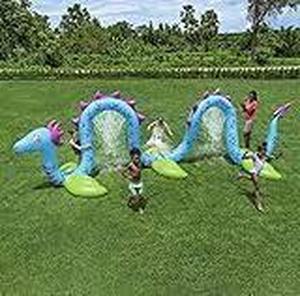 lot 159 image: Giant Sea Serpent Kids Inflatable Sprinkler