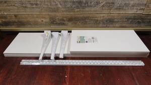 lot 80 image: Knape & Vogt Shelving-White