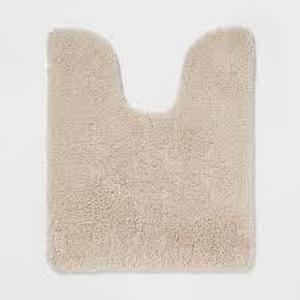 lot 215 image: Spa Plush Contour Bath Rug - Threshold Almond