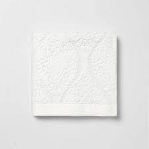lot 216 image: Ogee Bath Towel White - Threshold