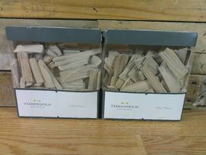 lot 231 image: Set of 2 Threshold Vase Filler Driftwood Wood Pieces