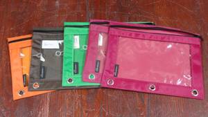lot 267 image: Lot of 5 No Boundarles Pencil Bags