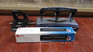 lot 271 image: Mixed Lot of Paper Hole Punches-3 Items