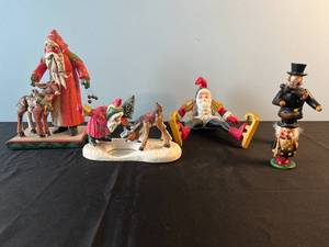 lot 43 image: Assorted House of Hatten Christmas Figurines Collection