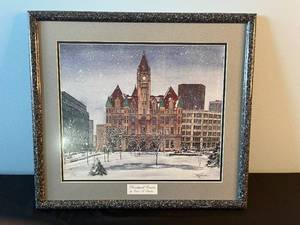 lot 89 image: Framed Print of Landmark Center by Susan T. Amidon