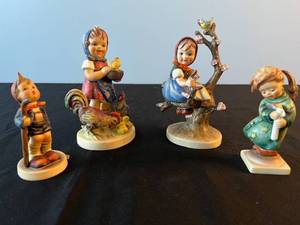 lot 137 image: Lot of 4 Goebel Hummel Figurines