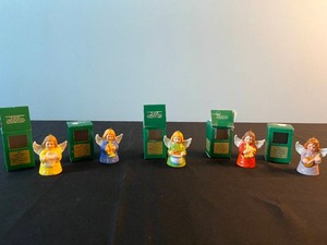 lot 142 image: Goebel Annual Christmas Angel Bell Ornaments Collection