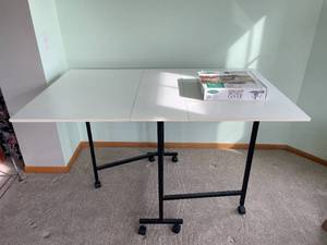 lot 11 image: Sullivans Hobby Table with Heat Resistant Ironing Cover