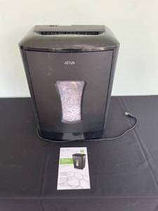 lot 107 image: Ativa 16-Sheet High Security Cross-Cut Shredder
