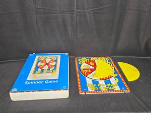 lot 138 image: Spin-A-Prize Spinner Game