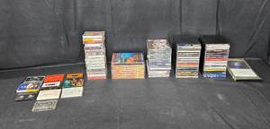 lot 158 image: Lot of DVDs, CDs, and Cassette Tapes - Educational, Music, and Nature