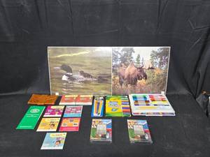 lot 167 image: Assorted Educational and Craft Supplies Lot