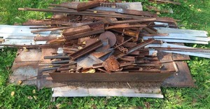 lot 1 image: PALLET OF MISC. STEEL
