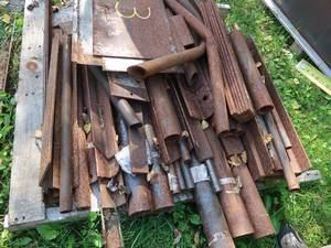 lot 3 image: PALLET OF MISC. STEEL