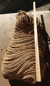 lot 50 image: 14 NEW LOOKING ROPE
