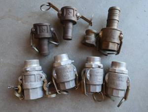 lot 64 image: SUMP PUMP QUICK COUPLERS