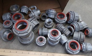 lot 103 image: RIDGID CONDUIT CONNECTORS