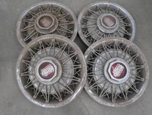 lot 128 image: LTD WHEEL COVERS
