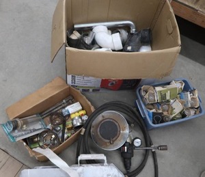 lot 145 image: HEATER, DRYWALL TAPER, AND MORE