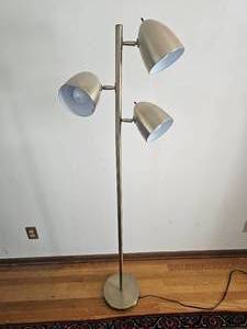 lot 50 image: MCM Brush Finish Branch Floor Lamp