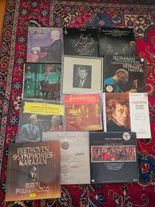 lot V image: Classical Vinyl Album Group