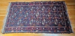 lot 14 image: Stunning Turkman Large Area Rug