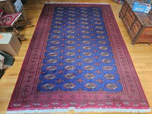 lot 1 image: Vintage Turkan Persian Area Rug