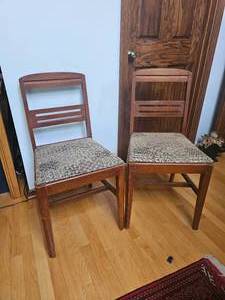 lot 233 image: Art Deco Accent Chairs