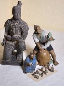 lot 283 image: Collection of Japanese Mudmen