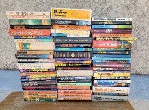 lot 274A image: SyFy Library  Variety of Vintage Science Fiction Books