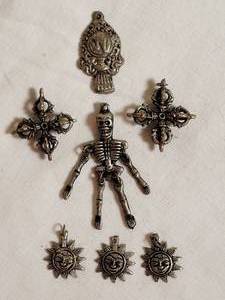 lot 135 image: Collection of Silver Charms