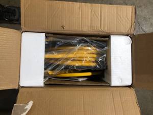 lot 47 image: DEWALT 38 in. x 50 ft. Double Arm Auto Retracting Air Hose Reel  Customer Returns See Pictures