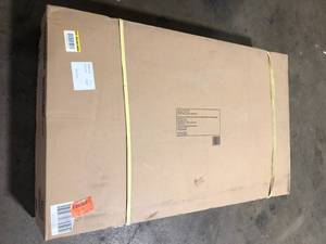 lot 50 image: Husky Tool Storage 46 in. W White Adjustable Height Worktable with 2-Drawers   Customer Returns See Pictures