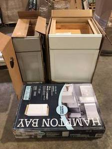lot 10 image: Lot of Assorted Cabinets Various Models and Conditions  Customer Returns See Pictures