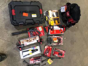 lot 25 image: Lot of Assorted Tools and Hardware Various Models and Conditions     Customer Returns See Pictures