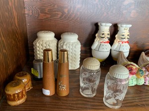 Salt and pepper shakers