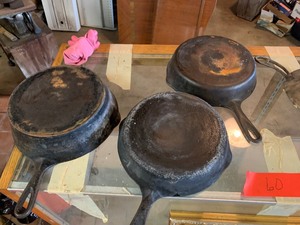 Cast iron pans, Krumkake iron