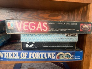 Vintage games and toys