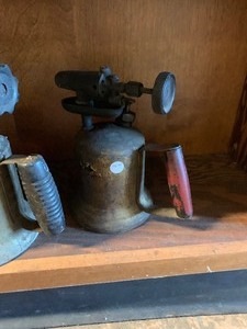 Blow torches, hand drill, misc