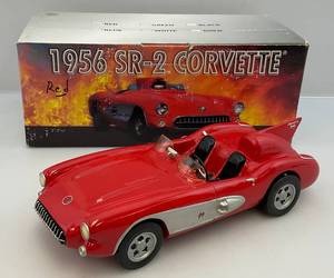 lot 16 image: 2005 Jim Beam Collectors Club 1956 SR-2 Corvette Used In Original Box (Empty)