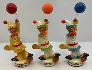 lot 43 image: Vintage Misc. Beam Club Collectors Fox Clown Figurines